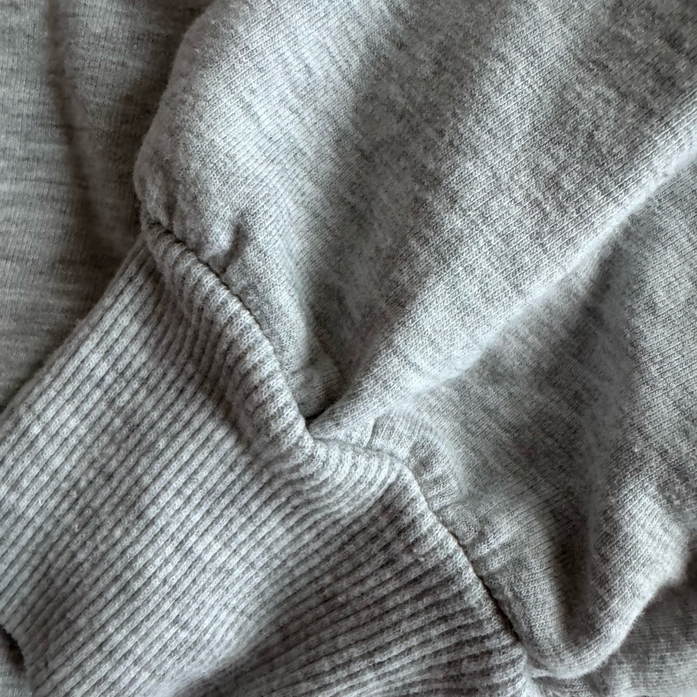 Womens Z by Zella 3/4 sleeve zip sweatshirt pullover gray size medium - Picture 5 of 8